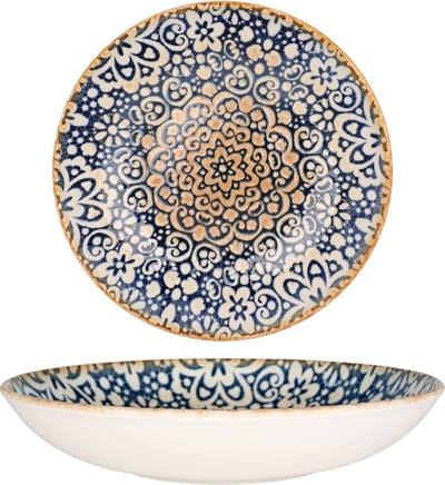 Bonna bord - Alhambra - Porselein - 25 cm 1300 cc - set van 6