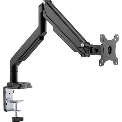 Digitus DA-90394 Tafelbeugel voor monitor Aantal monteerbare displays: 1 Display(s) 38,1 cm (15) - 81,3 cm (32) Zwart Draaibaar, In hoogte