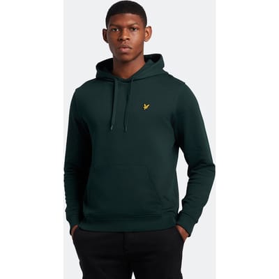 Lyle and Scott Hoodie Donkergroen - Maat M - Heren - Hoodies