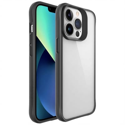 imoshion Hoesje - Geschikt voor Apple iPhone 13 Pro Max - Hybrid Case - Zwart