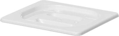 HENDI Deksel voor GN-containers – polycarbonaat – 176x162 mm – wit
