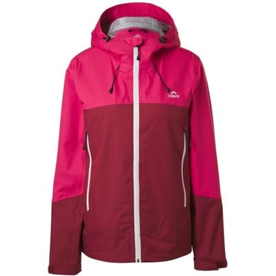 CRIVIT Dames sportjack, waterdicht (Rood, XS (32/34))