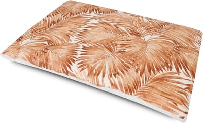 Topmast Wellness Fleece Dierenmat met zachte fibervulling - Makaron - 140 x 100 cm