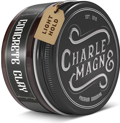 Charlemagne Matte Pomade – Leer – lichte hold – 2-pack