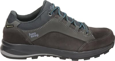 Hanwag Banks Low Lady GTX - Dames waterdichte lage wandelschoenen - Asphalt/Ocean