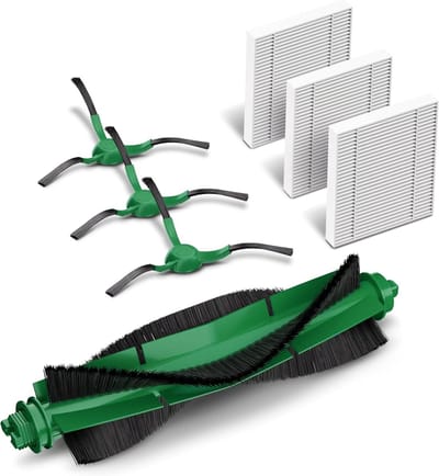 7-delige set: 1 Hoofdborstel + 3 Zijborstel +3 HEPA-filter - voor iRobot Roomba Combo Essential (RVG-Y1 Y0112/Y0140/Y0110 Q0120 Q011) 104/105 VAC /105 Combo Robotstofzuiger
