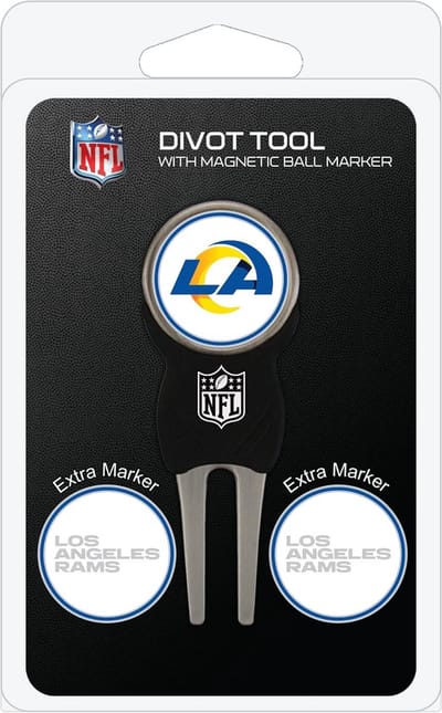 Golf Divot Tool - Ball Marker Pack - Golfbaan Onderhoud - Magnetische Markers - 3 Inch Markers - Blauw