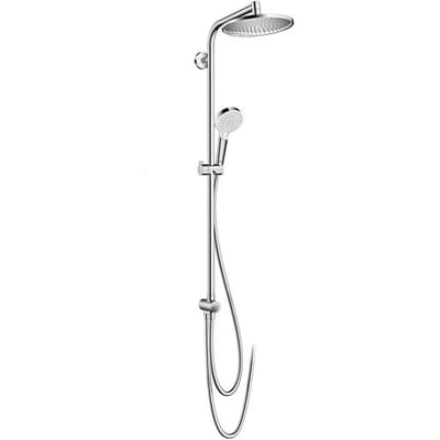 Hansgrohe Crometta s Showerpipe - 240 - 1jet - ecosmart Reno - hoogglans chroom
