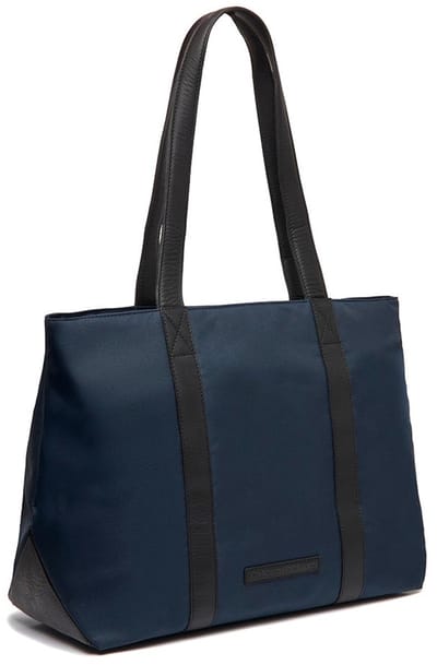 The Chesterfield Brand shopper laptoptas met laptopvak Otta Shopper Navy donkerblauw