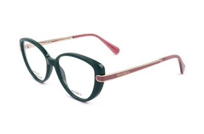 Max&co. MO5147 Shiny dark green 52/15/140 WOMAN Brilmonturen