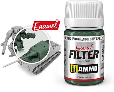 AMMO by Mig Jimenez Modelbouwdecoratie - MIG 1508 Green For Grey Green Effecten potje