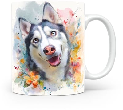 Beker Siberische Husky