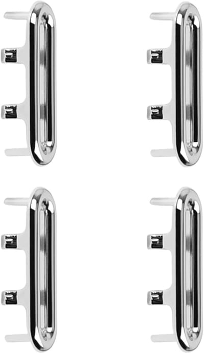 Ovaal Overloopdeksel - Ring Afwerking - Badkamer Decoratie - Duurzaam ABS Materiaal - 47-48mm Gat - Zilverkleurig