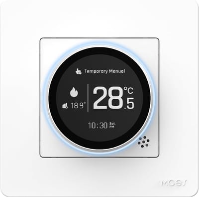 Slimme Thermosta - Verwarming Regelaar - Comfort Verhogend - App Bediening - 10 x 10 x 7 cm - Wit