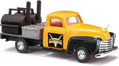 Busch - Chevrolet Pick-up Barbecue 1950 (3/21) * - BA48239 - modelbouwsets, hobbybouwspeelgoed voor kinderen, modelverf en accessoires
