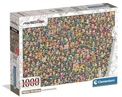 1000 Stukjes Puzzel voor Volwassenen en Jongens - Themapuzzel, Compacte Doos met Poster, Cadeau-idee voor Mannen en Vrouwen, 70 x 50 cm