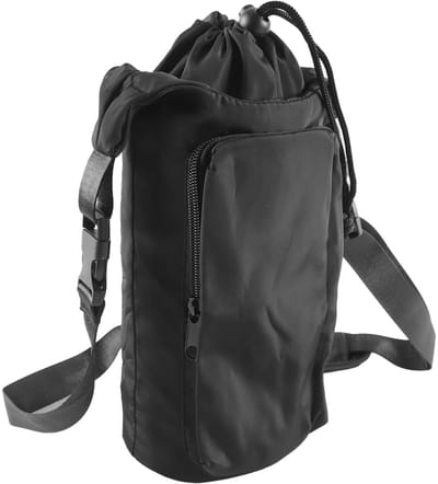 Dailygoods- Waterfles Draagtas Geïsoleerd - Polyester Buitenlaag - Verstelbare Schouderband - Intern Gaasvak - Geschikt voor 20-40 oz Flessen - Duurzaam en Waterbestendig - Fleshouder