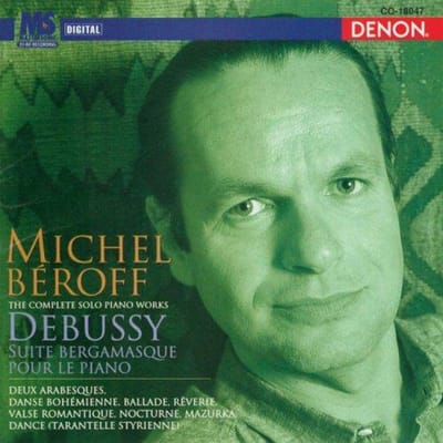 CD DEBUSSY; MICHEL BEROOFF - Complete Solo Piano Werken 3 US Klassiek Gebruikt beige