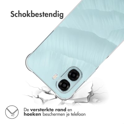 imoshion Hoesje - Geschikt voor Oppo A6x (5G) / Oppo A6x (4G) - Shockproof Case - Transparant