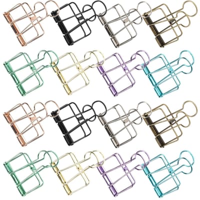 Holle Zwaluwstaartklem Meerkleurig Lange Staart Binderclips Paperclip Kantoor Decoratief Gereedschap(S ) M(315 X 180mm)