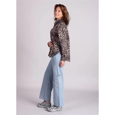 Modström Moodmd blouse luipaard