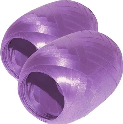 2x Inpaklint Krullint Decoratielint Cadeaulint Sierlint - Lila - 20m x 5mm