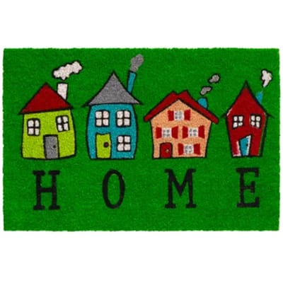Hamat Deurmat Home 4 houses 40x60cm