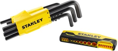 Stanley Stiftsleutelset 9Dlg Hex Grip