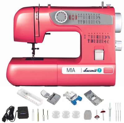 Łucznik Mia Serie - Naaimachine - Półautomatische - Ritsvoet - LED verlichting