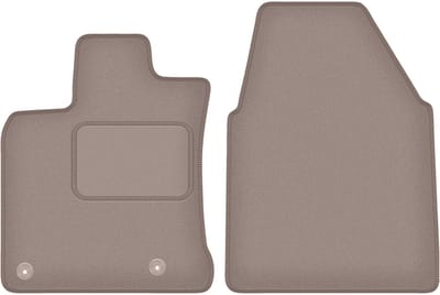 Beige voormatten voor: Nissan Qashqai +2 crossover (2007-2013)