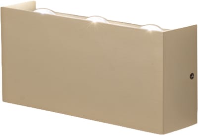 Lumidora Wandlamp 75691 - Voor buiten - AUSTIN - 6 Lichts - Ingebouwd LED - 6.0 Watt - 420 Lumen - 2700 Kelvin - Beige - Zand - Metaal - Buitenlamp - Badkamerlamp - IP54