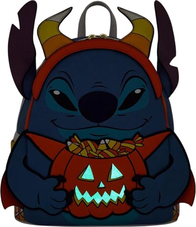 Loungefly - BL Disney Lilo & Stitch Candy Corn Stitch Glow-in-the-Dark Mini Backpack Exclusive