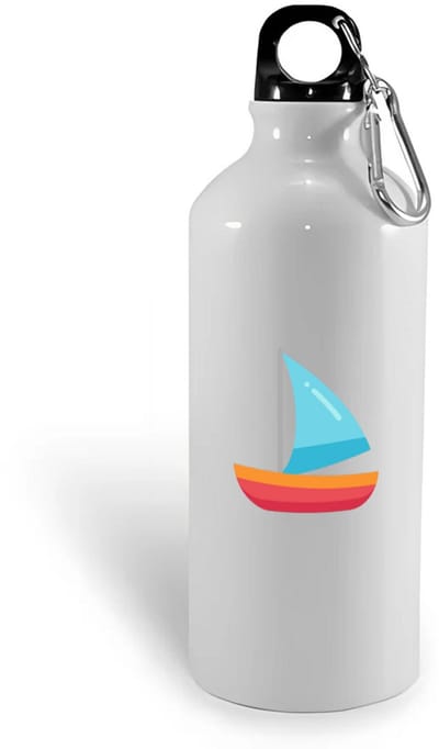 Hacebo® - Zeilboot waterfles - Boten - schippers - Boot - kapitein - water fles - 400ML