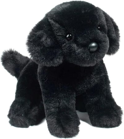 Pluchen Zwarte Labrador Knuffel Hond Mini – Zeer Zacht en Zittend Model