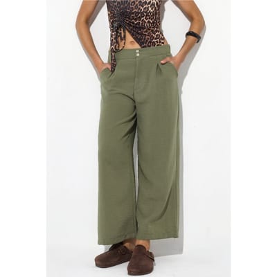Dames Hoge Taille Wijde Broek