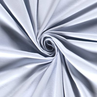 Tricot / Jersey Stof Uni per Meter – Licht Blauw – Rekbaar & Zacht – Comfortabele Kledingstof – Voor Shirts, Jurken & Leggings