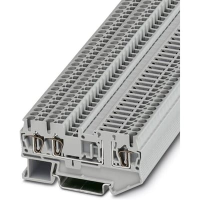 Phoenix Contact 3038448 Scheidingsklem 5.2 mm Spanveer Grijs 50 stuk(s)