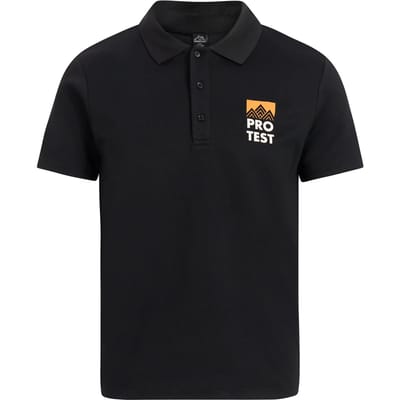 Protest PRTCallen - Polo Heren - Korte mouwen - Normale pasvorm - Knoopsluiting - UV shirt - Zwart