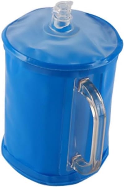 SnelShoppen - Waterhalters Watergevulde Gewichtenset Reisgewichtenzak Verstelbaar tot 5 kg per Paar voor Krachttraining Thuis en Sport Blauw