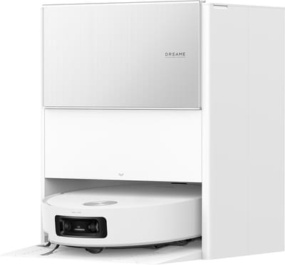 Aqua10 Ultra Roller Complete White - Robotstofzuiger met dweilfunctie – 30.000Pa Zuigkracht – AquaRoll™ & ThermoHub™ 100°C zelfreiniging – Tapijtveilig & slim Omnesight™ 2.0 navigatie – Voor harde vloeren & drempels