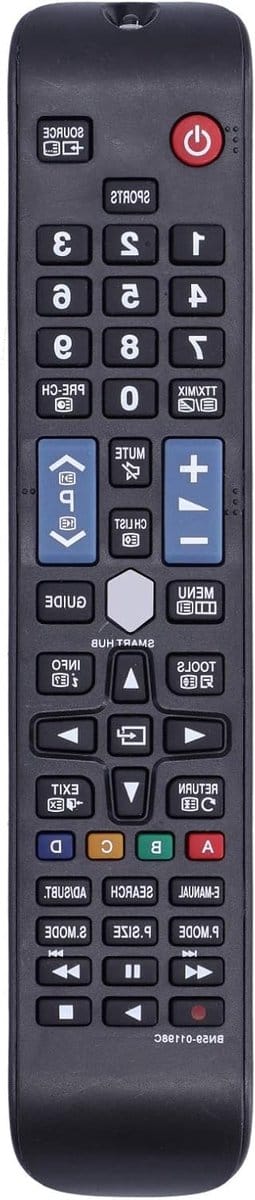 Vervangende afstandsbediening voor smart TV, compatibel met BN59-01198B en BN59-01198A modellen, gebruiksvriendelijk en duurzaam