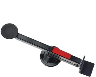Deurlifter Voetbediend - Gipsplaat Steun - Deur Installatie - 360 Graden Draaibaar - 33 cm - Grijs