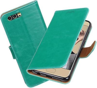 BestCases.nl Huawei Honor 9 Pull-Up booktype hoesje Groen