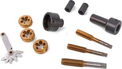 HBM 12 Delige Wielbout, Wielmoer en Wielflens Schroefdraad Reparatieset