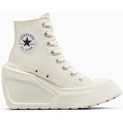 Damestrainers Converse Chuck 70 Luxe Wedge Egret