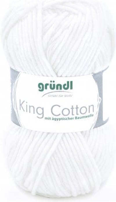 3360-01 King Cotton 10x50 gram wit