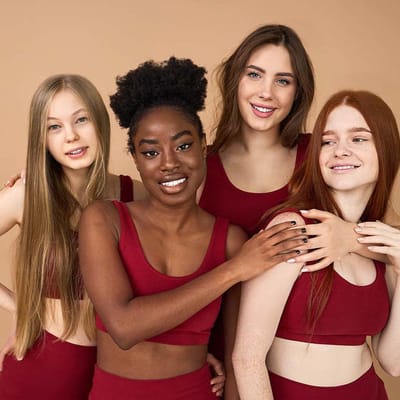 Samarali Yoga BH Rood (maat XS) - Sport BH - Duurzaam Materiaal, Comfortabele Pasvorm