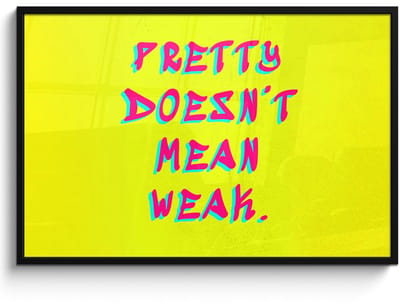 Poster in lijst - Fotolijst 120x80 cm - Posters - Quote - Minimalistisch - Kleurrijk - Posterlijst zwart - Decoratie - Wanddecoratie woonkamer - Muurdecoratie slaapkamer