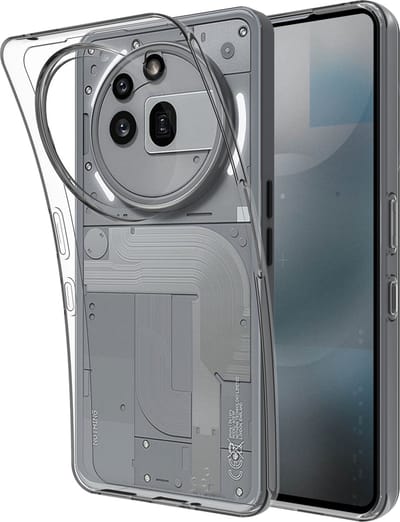 Cazy hoesje geschikt voor Nothing Phone (3a) Pro Hoesje Siliconen - Flexibele Case - Transparant