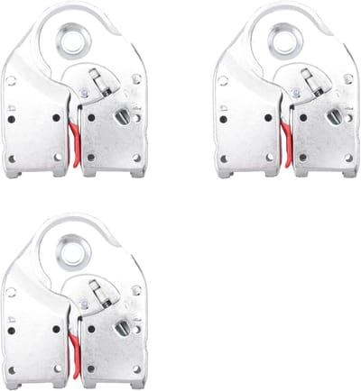 Ladder Scharnier - Verbindingsstuk Ladder - Ladder Stabiliseren - Vervangt Hasp Slot - 16x13x9 cm - Zilver
